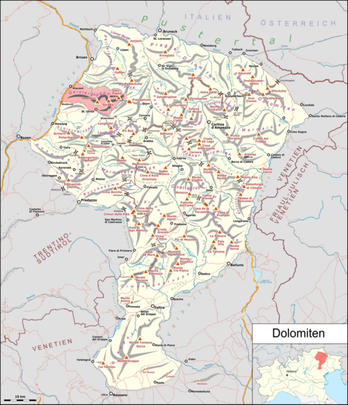 Mapa Grupy Geisler