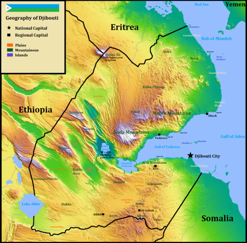 Geografia Dżibuti