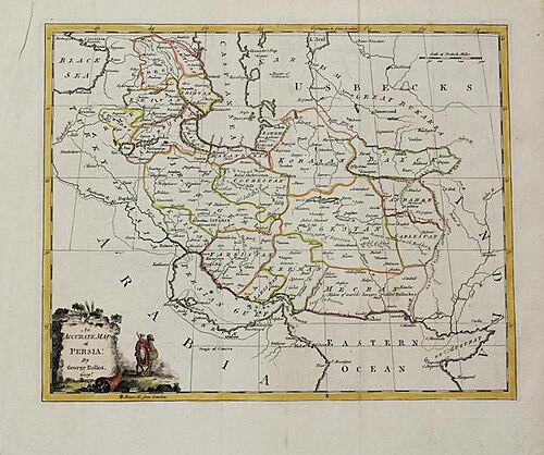 George Rollos 1770, Londyn