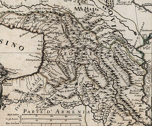 Gruzja, Tataria w Europie 1684