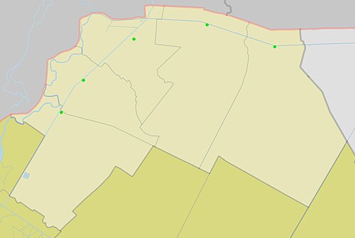 Mapa administracyjna powiatu Giangthanh