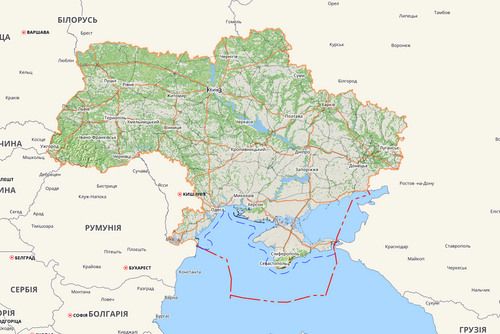Mapa dostępu 100k