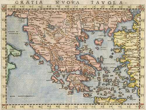 Grecja i zachodnia Anatolia 1580