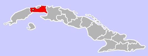 Guanajay, Kuba Lokalizacja