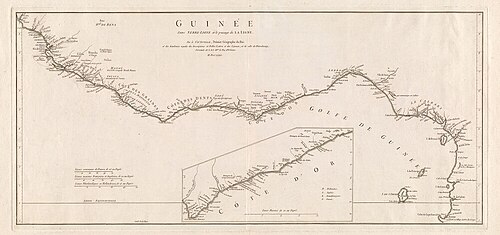 Gwinea między Sierra Leone i równikiem