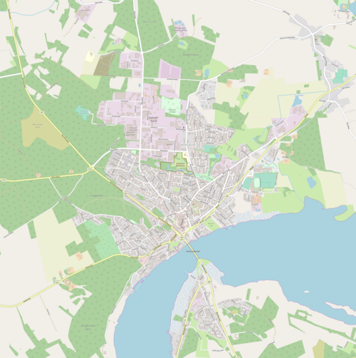 Mapa miasta Hadsund