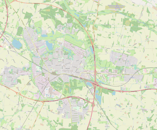 Mapa Herningu