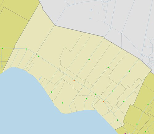 Mapa administracyjna powiatu Hondat