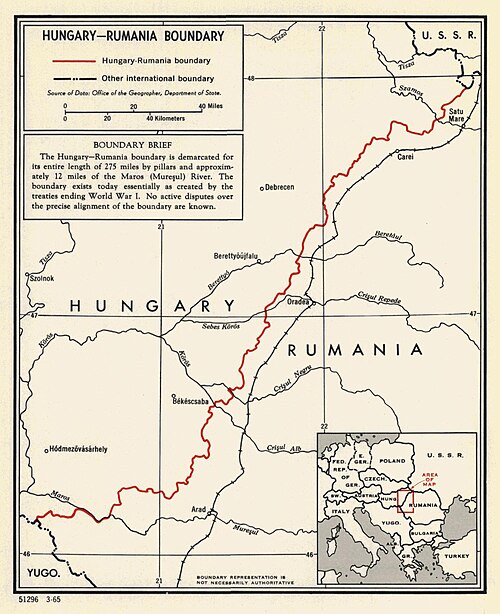 Granica Węgry-Rumunia