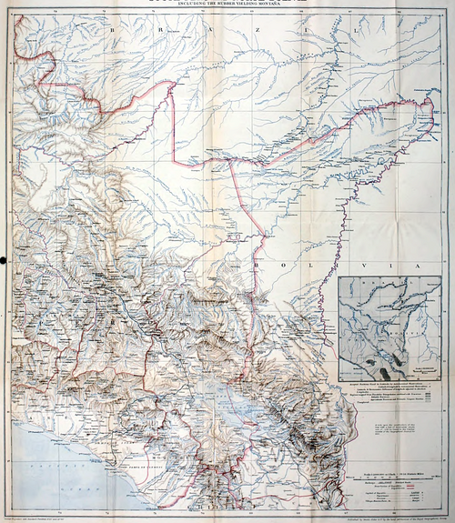 Inkowie Peru - mapa