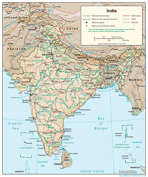 Fizjografia Indii