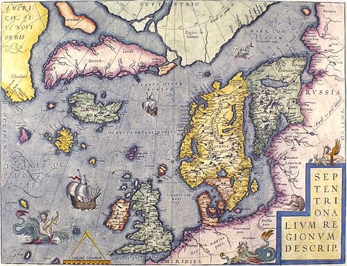 Mapa Islandii