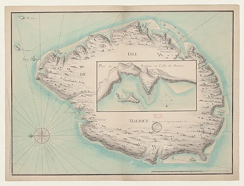 Wyspa Mauritius, 20°5' S