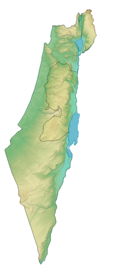 Mapa Izraela Wikivoyage