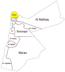 Gubernatorstwa Jordanii