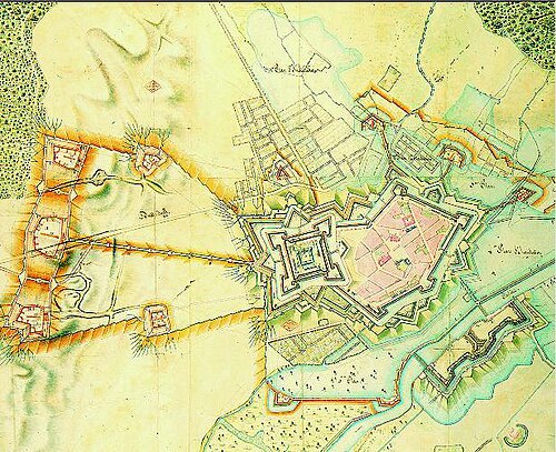 Jülich - Francuzi - plan 1805