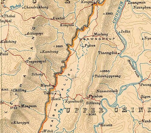 Dolina Kabaw i okolica (1924)