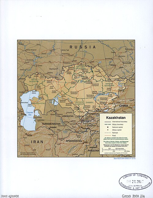 Kazachstan. LOC 2002620302