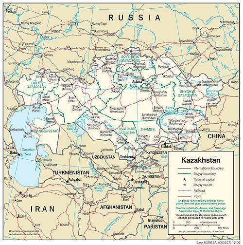 Transport Kazachstanu