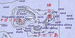 Mapa wyspy Keise-shima