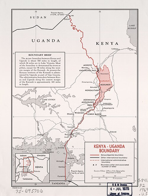 Granica Kenii-Ugandy. 8-69