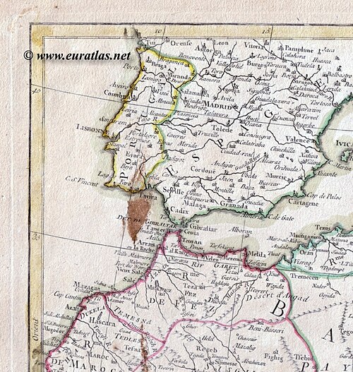 Królestwo Fez, północne Maroko i Iberia