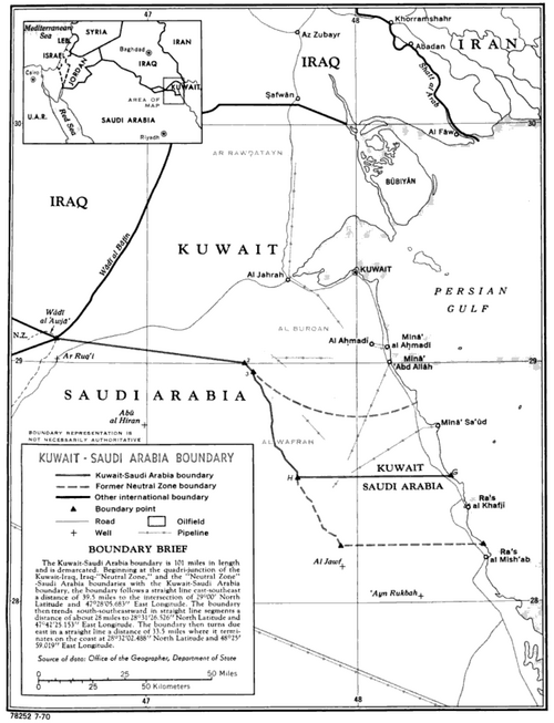 Granica Kuwejtu-Arabia Saudyjska