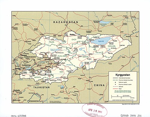 Kirgistan. LOC 2006625308