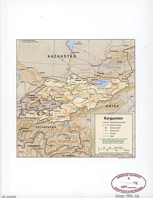Kirgistan. LOC 96684392