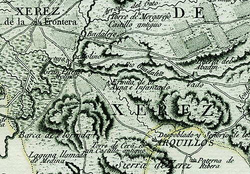 Mapa Francisco Zarzany z 1787