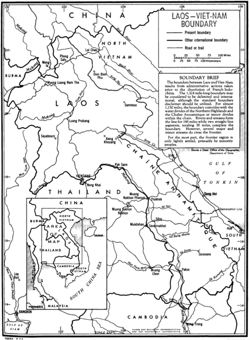 Granica Laos - Wietnam