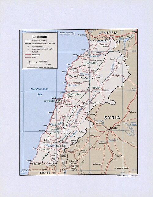 Liban. LOC 2005633069