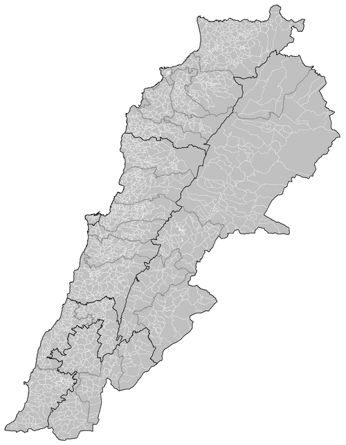 Gminy Libanu