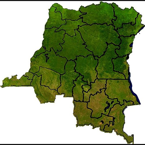 26 prowincji DRK z lotu ptaka