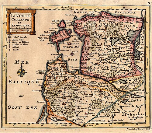 Livonia, Kurlandia i Żmudź