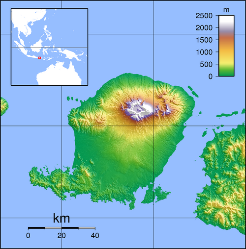 Topografia Lomboku – Lokalizacja