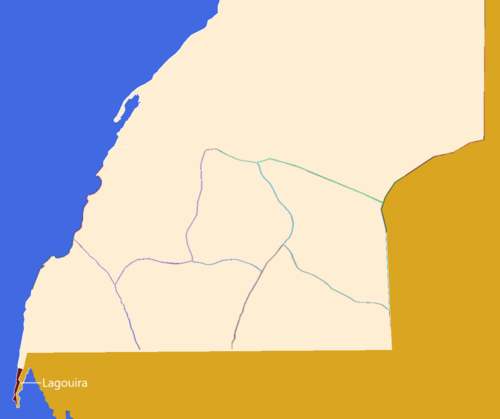 Maroko, Prowincja Aousserd, Gminy-I