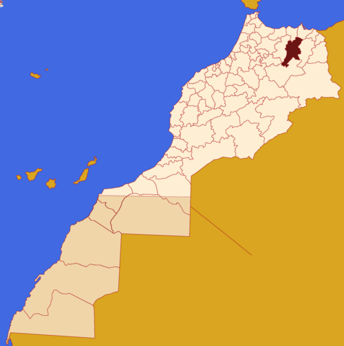 Maroko, region Wschodnia, prowincja Guercif