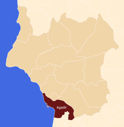 Maroko Prefektura Agadir Ida-Outanane Miasto Agadir