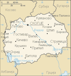 Mapa Macedonii mk