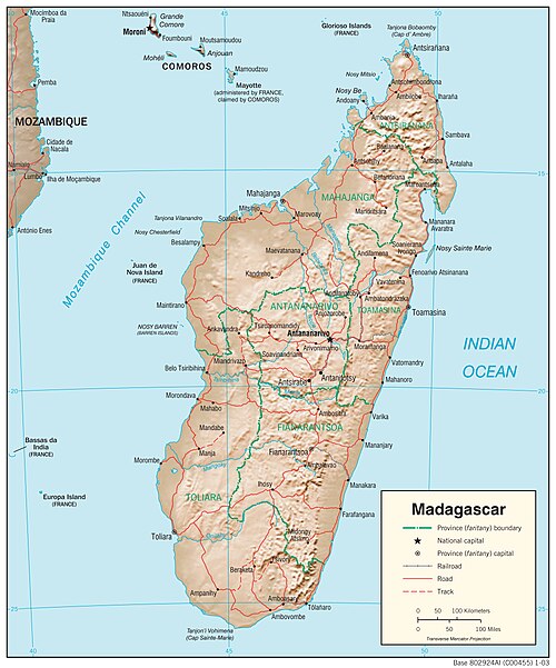 Fizjografia Madagaskaru