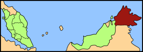 Regiony Malezji Sabah