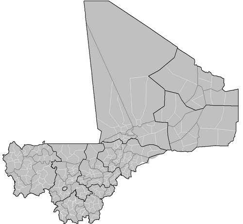 Mali - arrondissementy