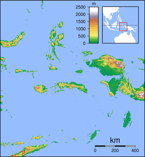 Maluku Lokalizator Topografia
