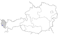 Mapa Brand (Vorarlberg)