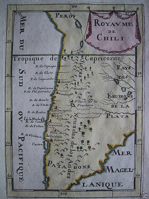 Mapa Chile, Mallet