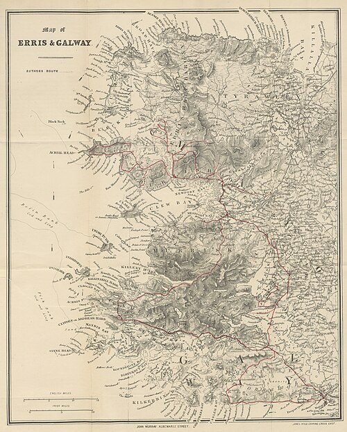 Mapa Errisu i Galway