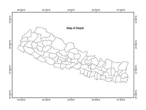 Mapa Nepalu