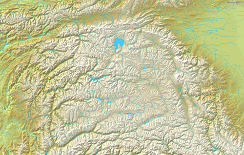 Mapa Pamir-Demis