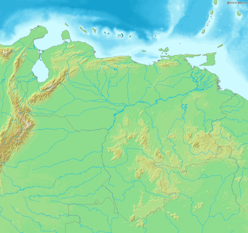 Mapa Wenezueli Demis